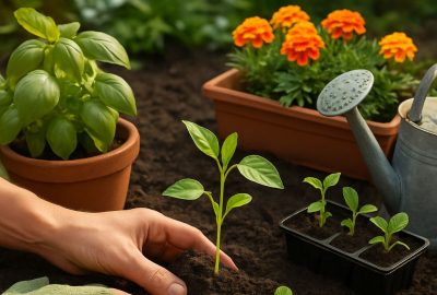 Vertical Garden Systems & Tips for Pollen-Free Balcony