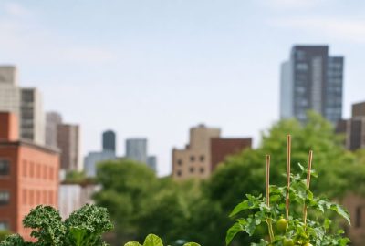 Chicago Urban Gardens Cooling Benefits & Neighborhood Impact